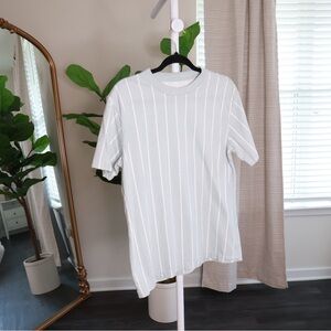 Striped White T-Shirt